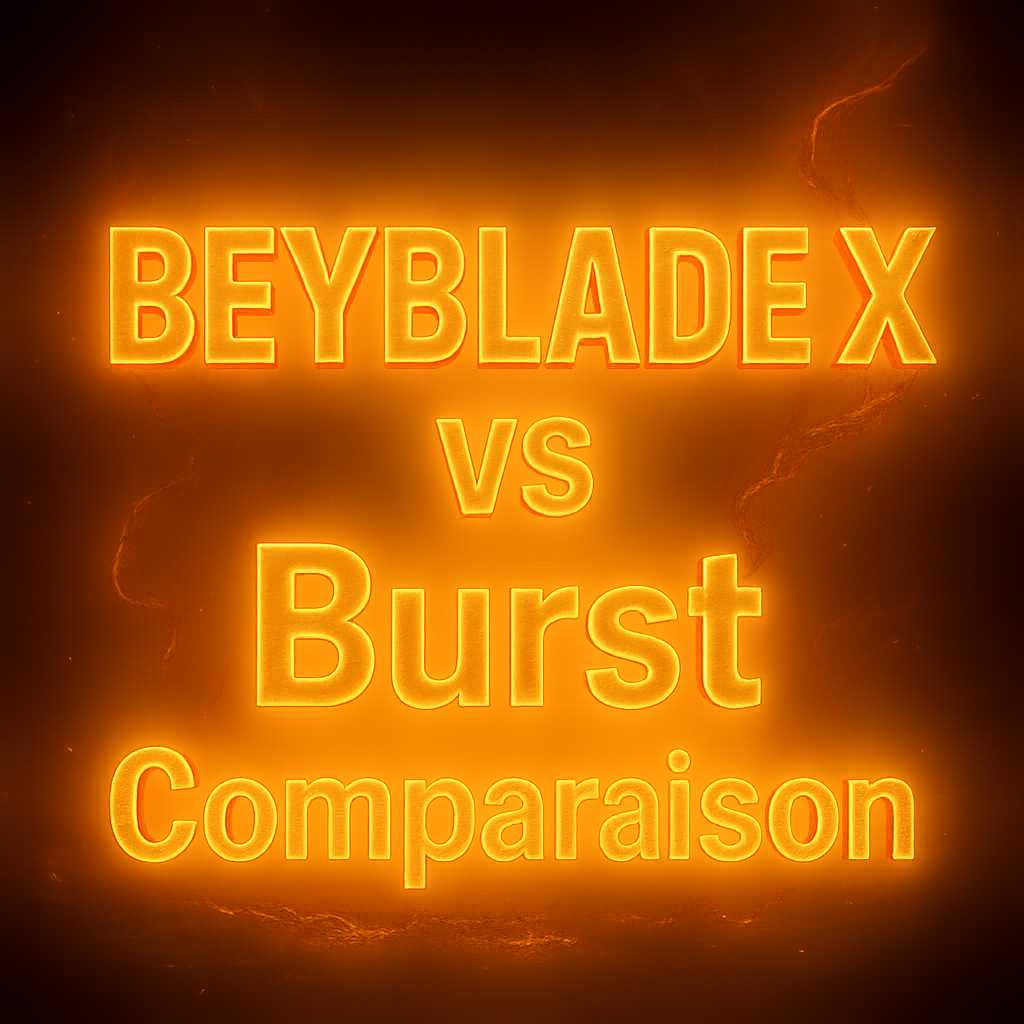BEYBLADE X vs Burst : Comparaison