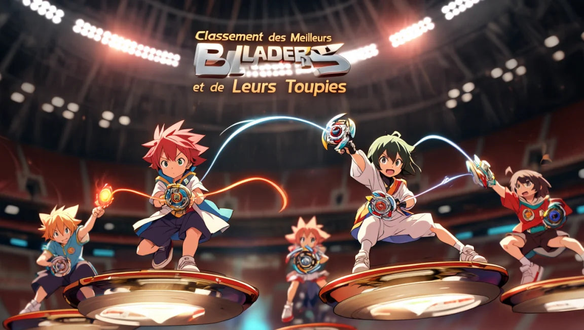 Beyblade Metal Fusion : Classement des Meilleurs Bladers et de Leurs Toupies