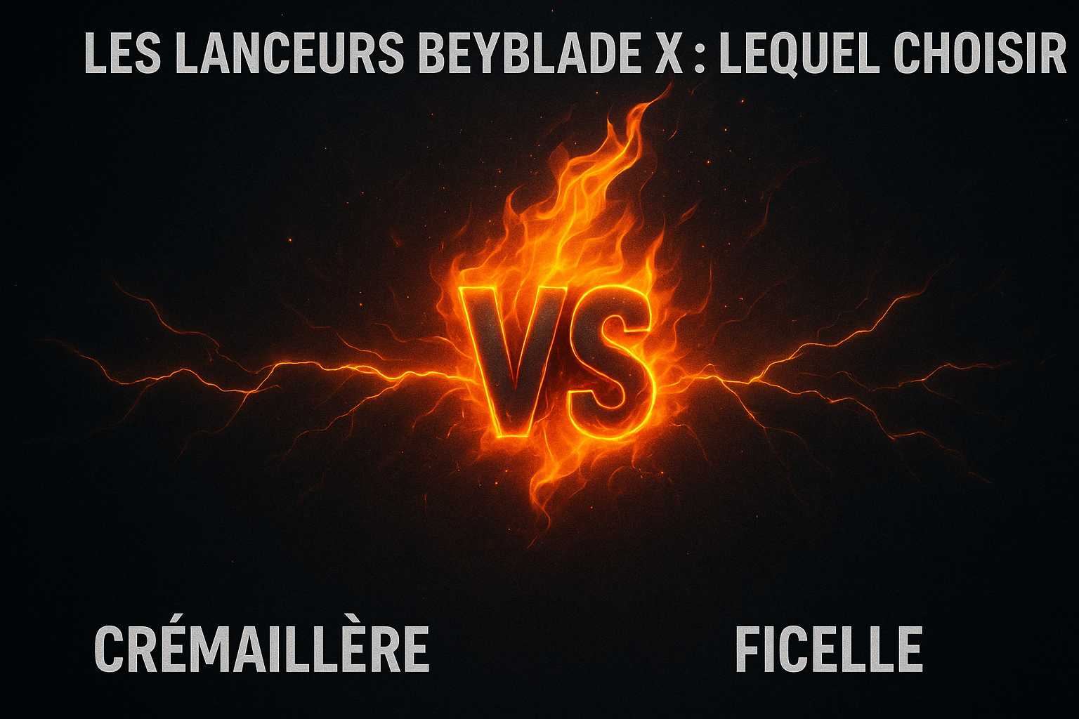 LES LANCEURS BEYBLADE X ! LEQUEL CHOISIR ? Cremaillère vs Ficelle