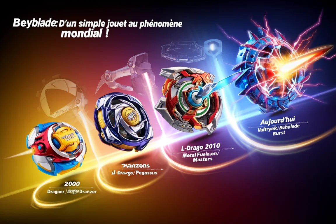 Beyblade : Histoire, évolution et comment la franchise est devenue un phénomène mondial