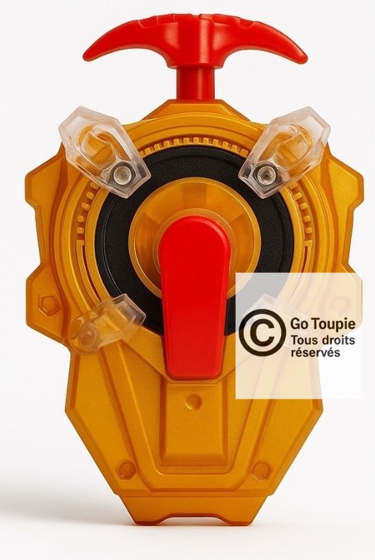 GOLD Lanceur à étincelles TOUPIE BEYBLADE BURST