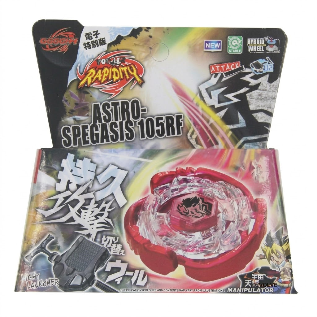 TOUPIE BEYBLADE ASTRO PEGASUS 4D 105 RF - go toupie