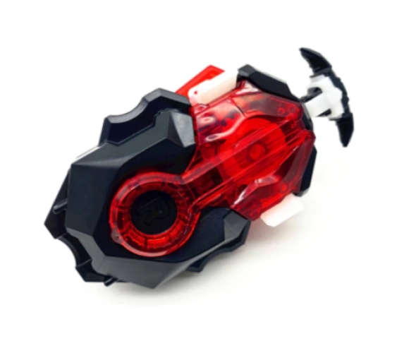 ROUGE ET NOIR Lanceur  TOUPIE BEYBLADE BURST SUPER KING