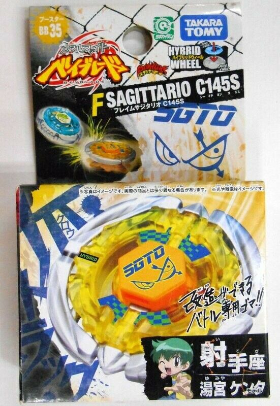 TOUPIE BEYBLADE TAKARA TOMY METAL FUSION BEYBLADE BB-35 Flame Sagittario C145S
