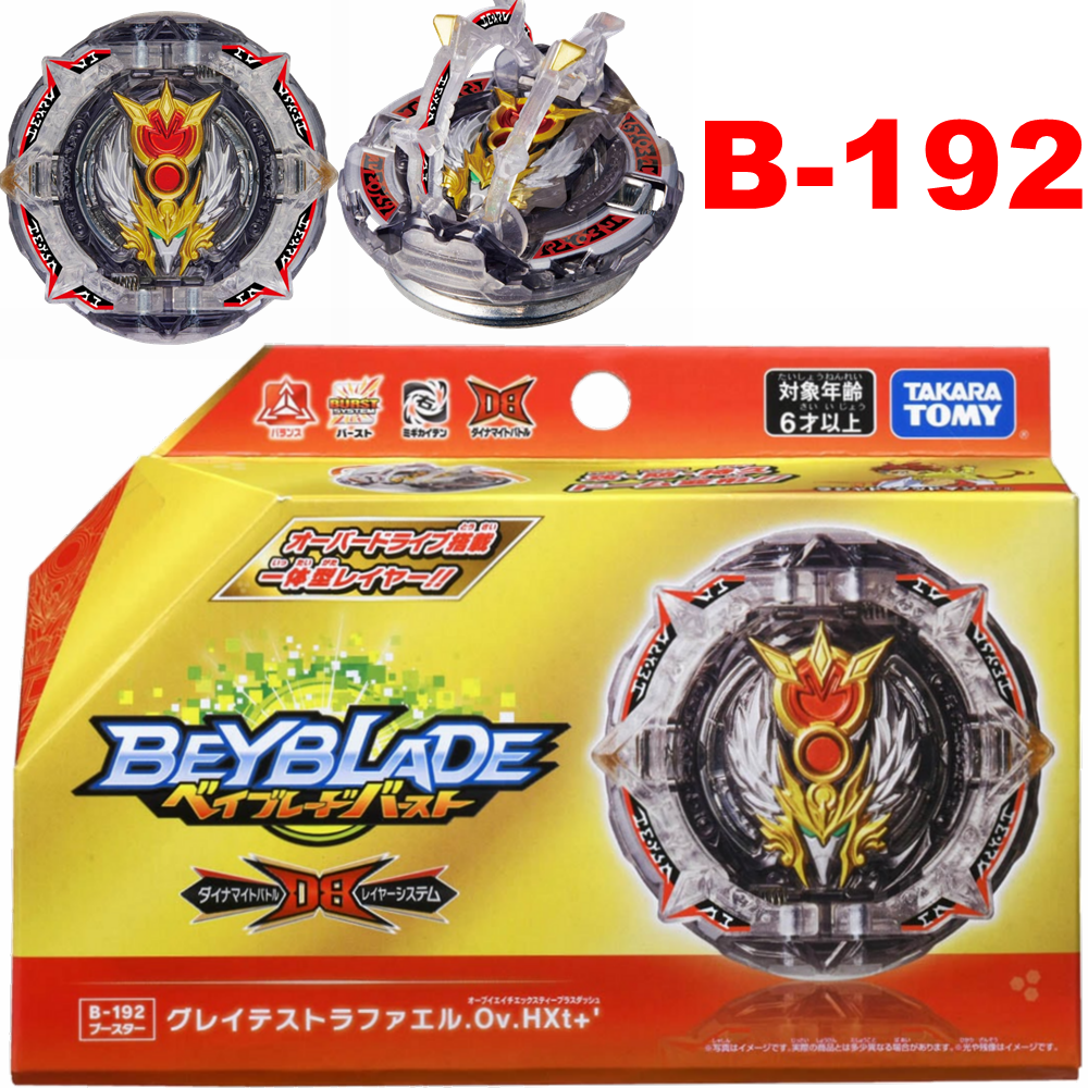 TAKARA TOMY TOUPIE BEYBLADE BURST QuadDrive B-192 Greatest Raphael Over High Xtend