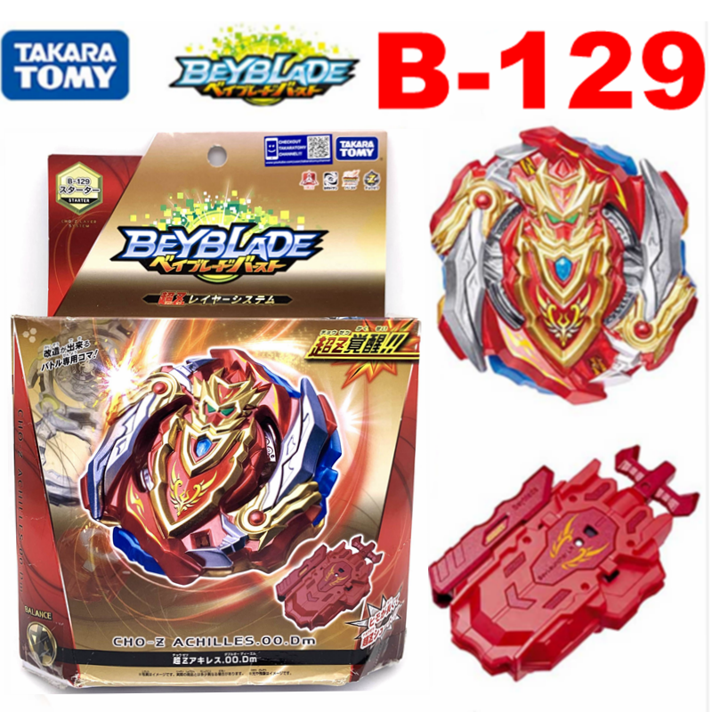 TAKARA TOMY TOUPIE BEYBLADE BURST B-129 TURBO CHO-Z ACHILLES