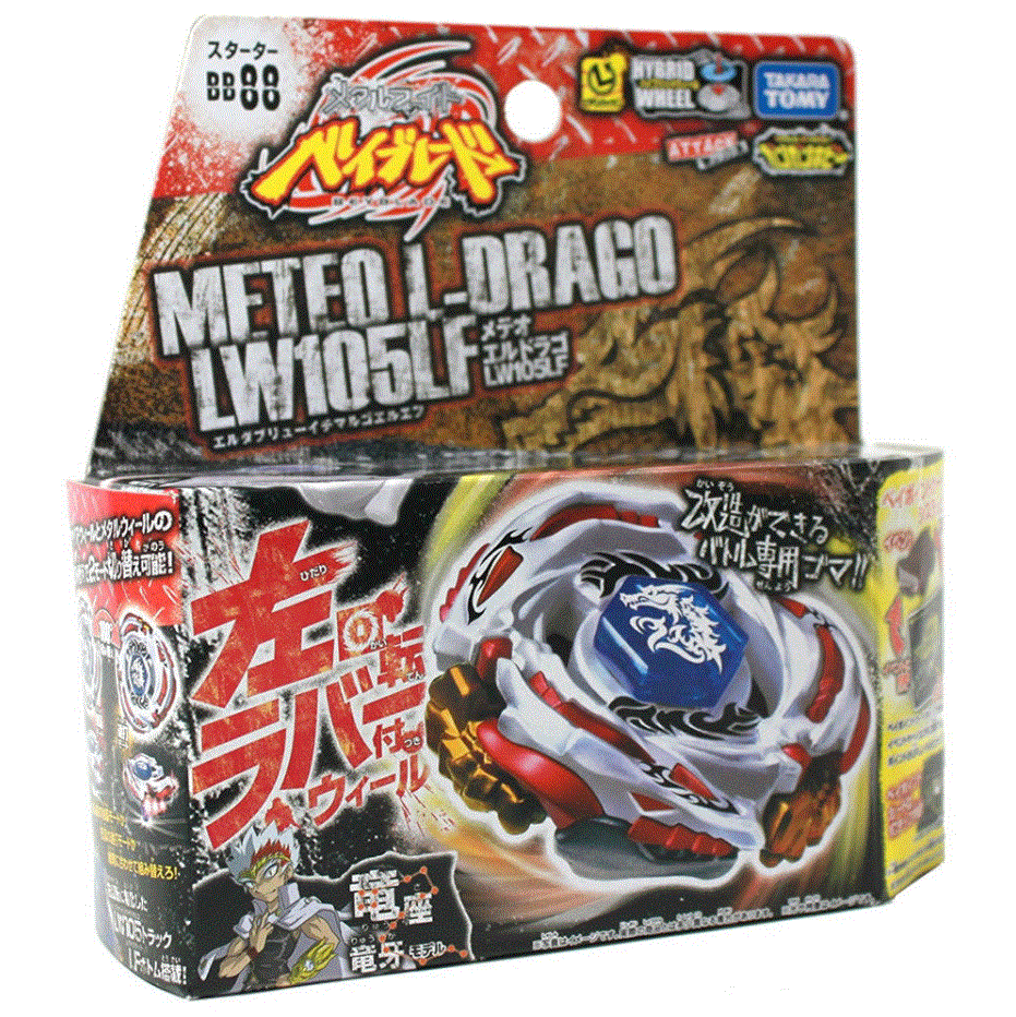 TOUPIE BEYBLADE TAKARA TOMY METEO L-DRAGO METAL MASTERS BB 88 - go toupie