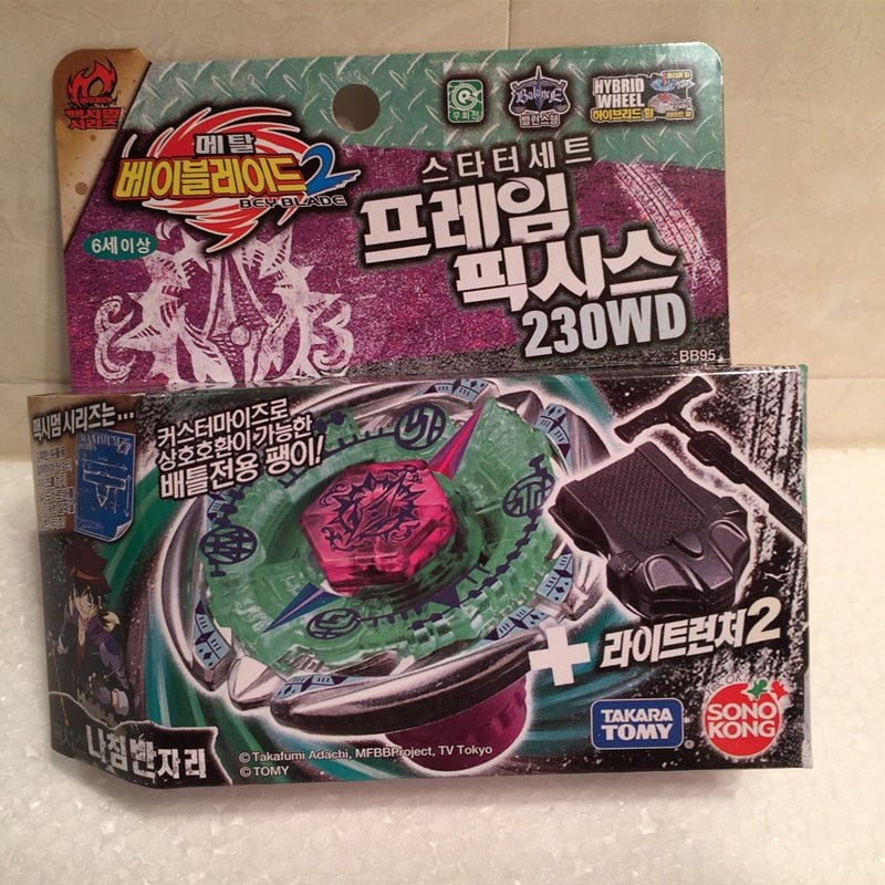 Takara Tomy TOUPIE FLAME BYXIS 230WD Metal Masters 4D BEYBLADE BB-95