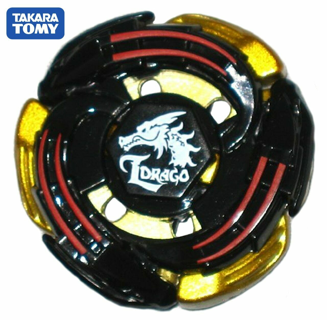 TAKARA TOMY RARE Lightning L-Drago BLACK GOLD Metal Fusion WBBA Toupie Beyblade   Livrée SANS LANCEUR  Neuve dans sa boite  jamais servie