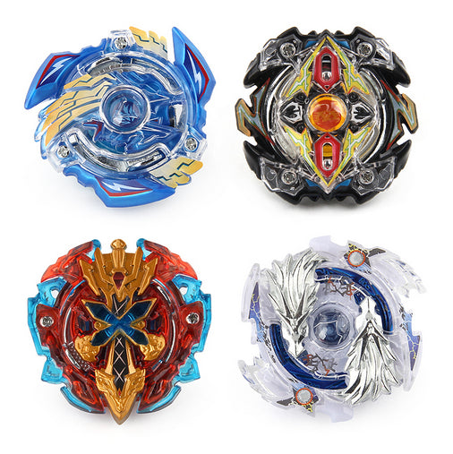 COFFRET - SET COMPLET 4 TOUPIE BEYBLADE BURST LANCEURS/GRIP/ARENE - goshopbey