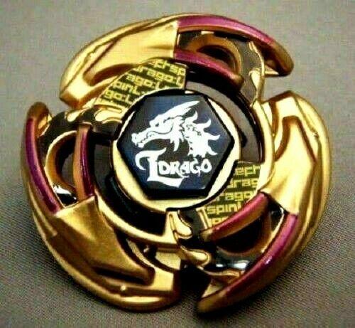 RARE TOUPIE BEYBLADE TAKARA TOMY 2009 METAL FIGHT FUSION BB 23 L DRAGO GOLD