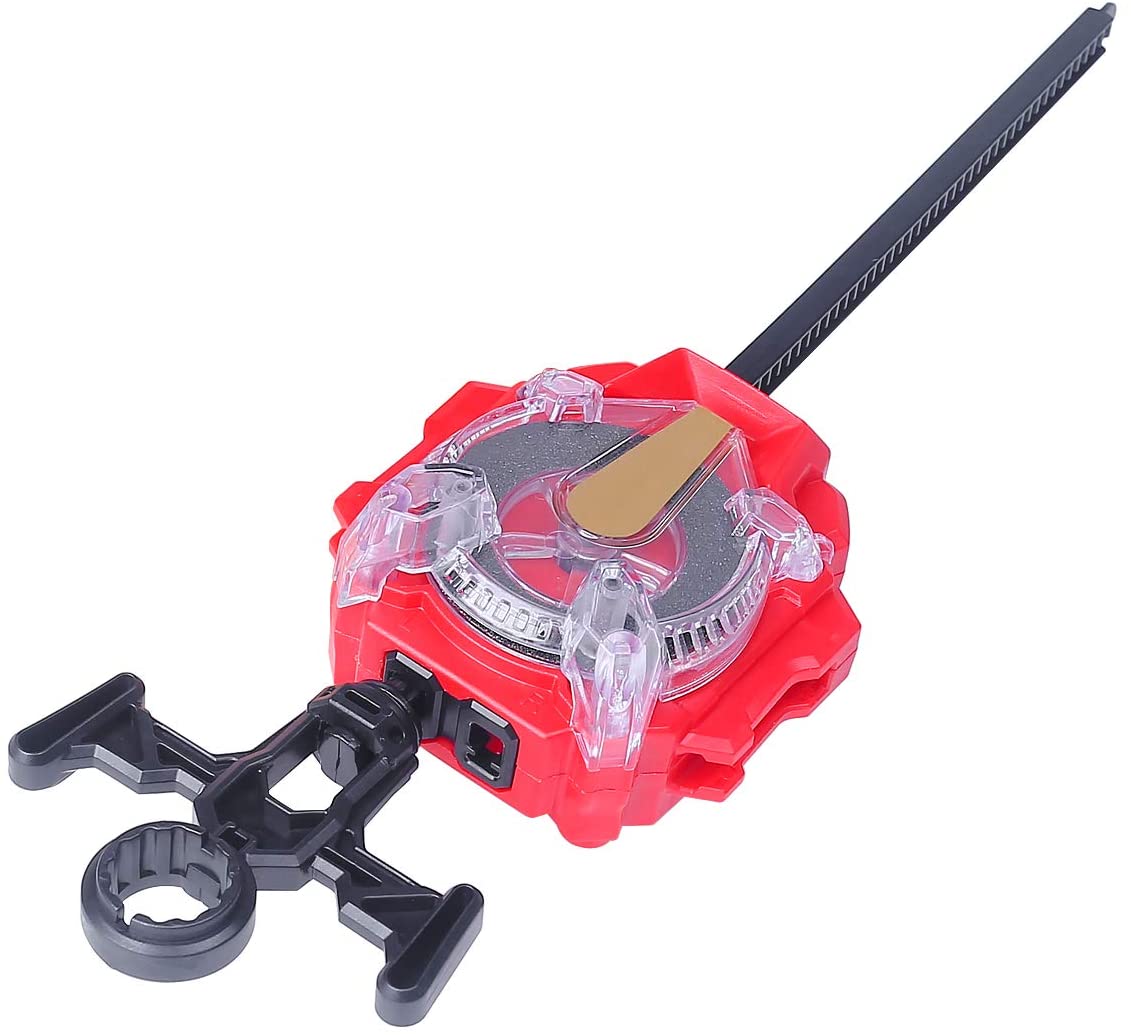 ROUGE Lanceur à étincelles DROITE/GAUCHE TOUPIE BEYBLADE BURST SUPER KING