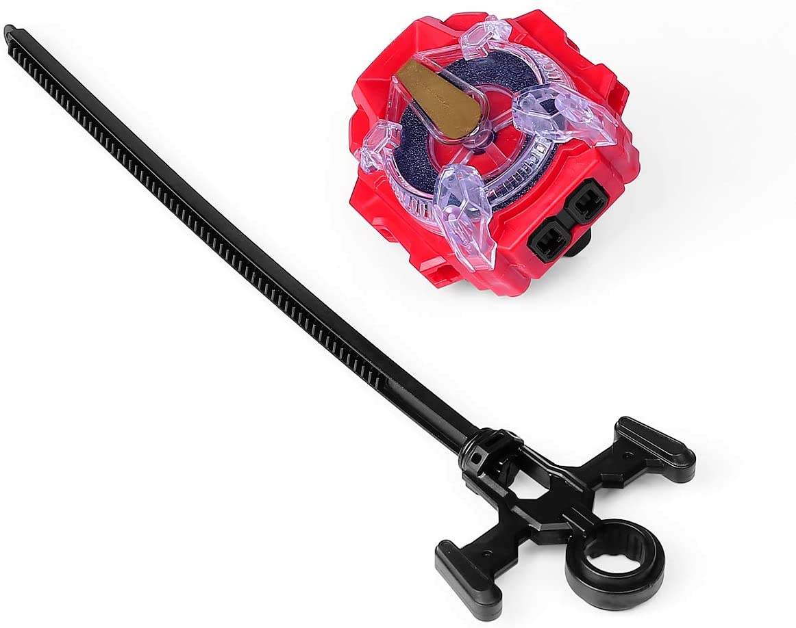 ROUGE Lanceur à étincelles DROITE/GAUCHE TOUPIE BEYBLADE BURST SUPER KING