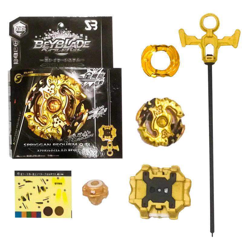 TOUPIE BEYBLADE BURST B-00-100 SPRIGGAN REQUIEM .0.Zt GOLD AX.VER. - goshopbey