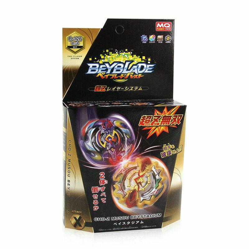 TOUPIE BEYBLADE BURST B-126 CHO-Z MUSOU BEYSTADIUM Starter Set
