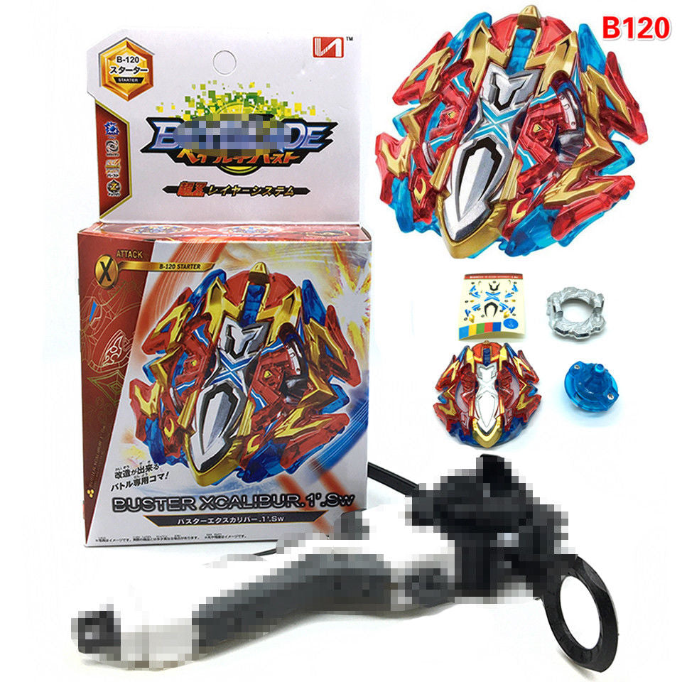 TOUPIE BEYBLADE BURST Buster Xcalibur 1 Sword + lanceur & Grip B-120 - goshopbey