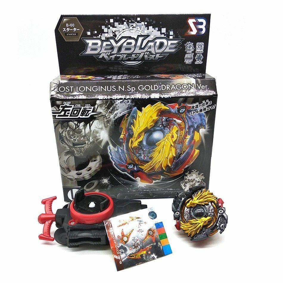 TOUPIE BEYBLADE BURST GOLD DRAGON VERSION Lost Longinus .N.Sp B-00 - goshopbey