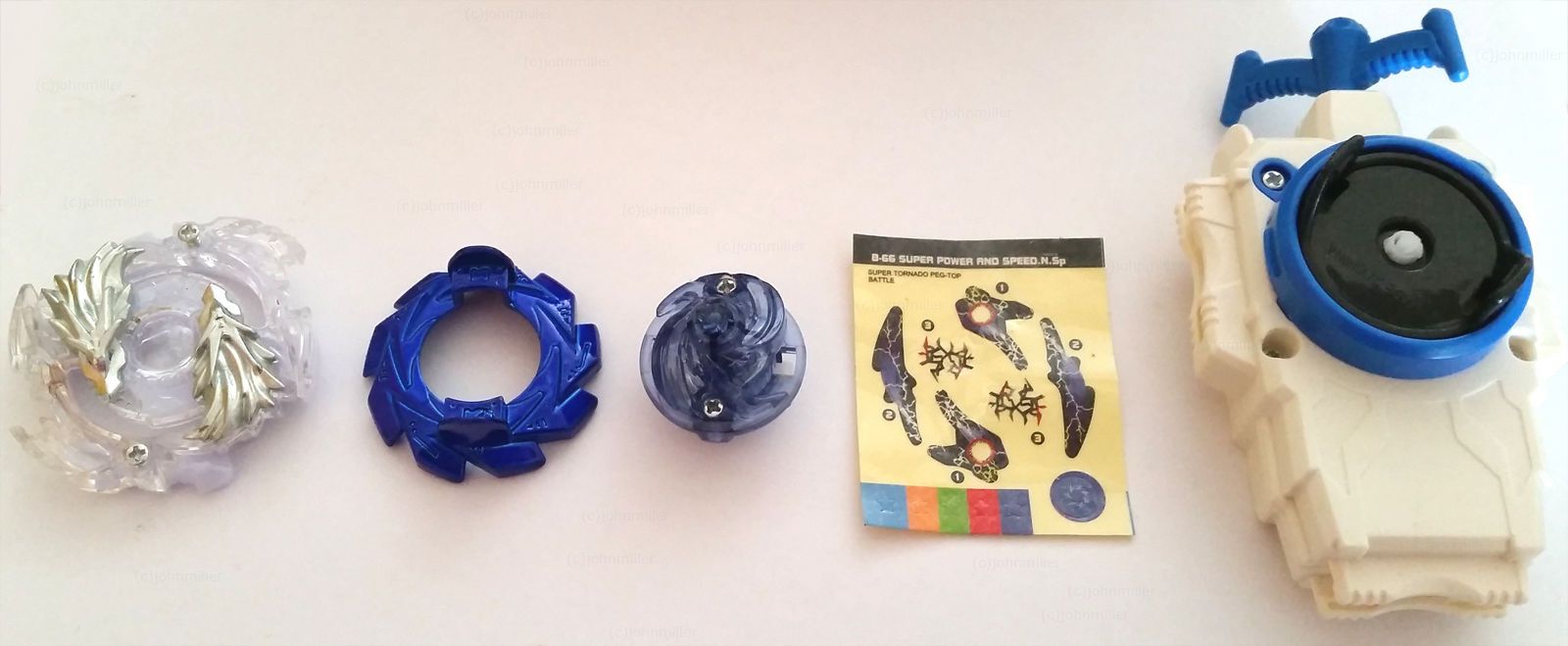 TOUPIE BEYBLADE BURST Lost Longinus .N.Sp + lanceur a fil B-66 - goshopbey