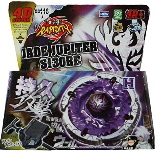 TOUPIE BEYBLADE JADE JUPITER METAL FUSION FIGHT FURY MASTERS Avec son lanceur - goshopbey