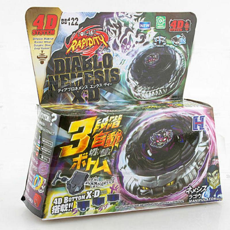 TOUPIE RAPIDITY DIABLO NEMESIS X:D BEYBLADE 4D System Metal Fury - goshopbey