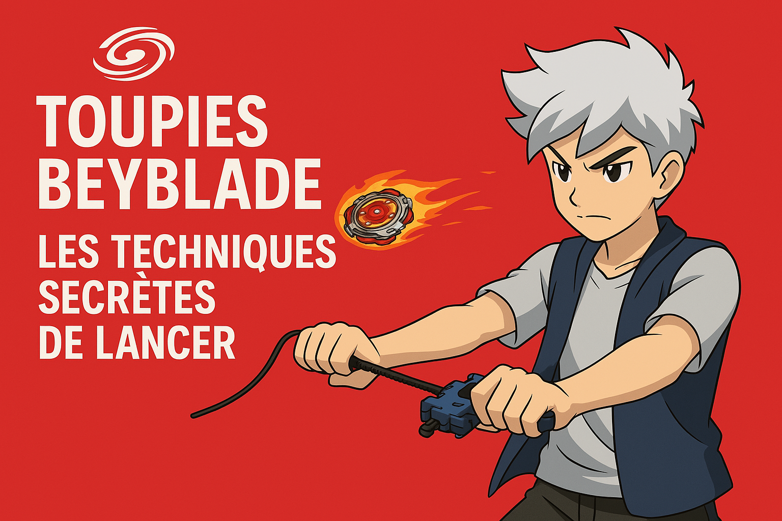 Toupies Beyblade <br> les techniques secrètes de lancer