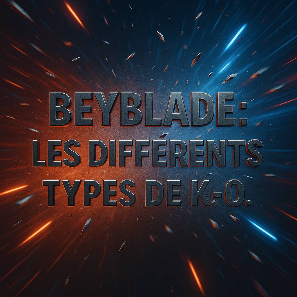 Beyblade : les différents types de K.-O.