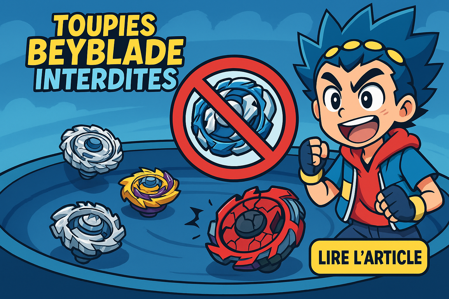 🛑 Toupies Beyblade burst Interdites : Les Modèles Bannis des Compétitions et Pourquoi 🛑