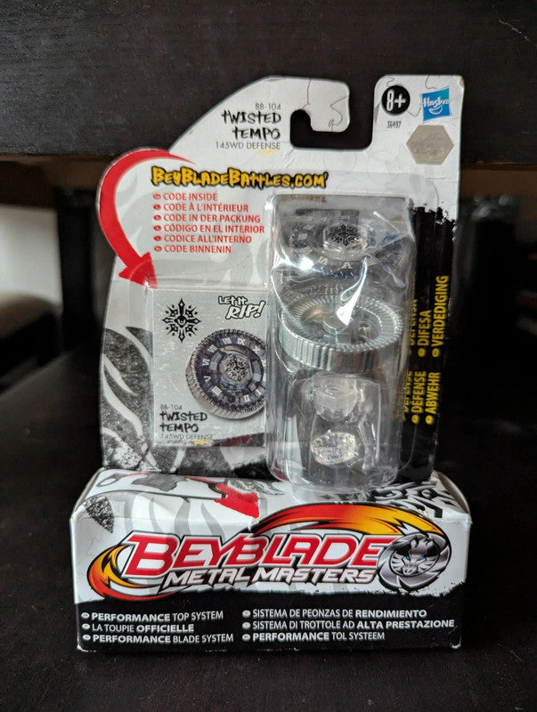 TOUPIE BEYBLADE HASBRO Twisted Tempo BB-104 145WD Metal Masters