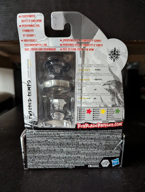 TOUPIE BEYBLADE HASBRO Twisted Tempo BB-104 145WD Metal Masters