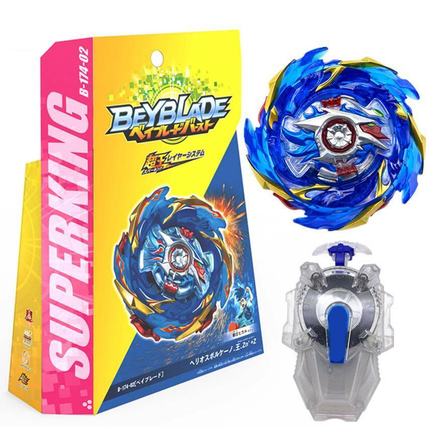 TOUPIE BEYBLADE BURST SUPER KING HELIOS VULCANO B-174