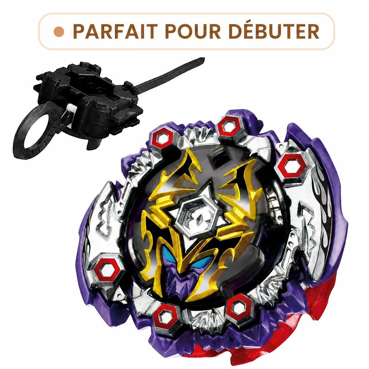 TOUPIE BEYBLADE BURST TURBO B-125 | DEAD HADES + LANCEUR - go toupie