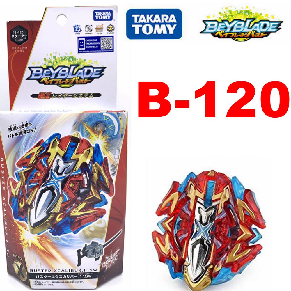 Takara Tomy Beyblade Burst Buster Xcalibur 1' Sword+ lanceur B-120