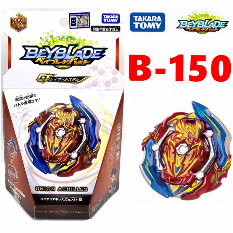 Takara Tomy TOUPIE BEYBLADE BURST GT B-150 Union Achilles Burst Rise GT