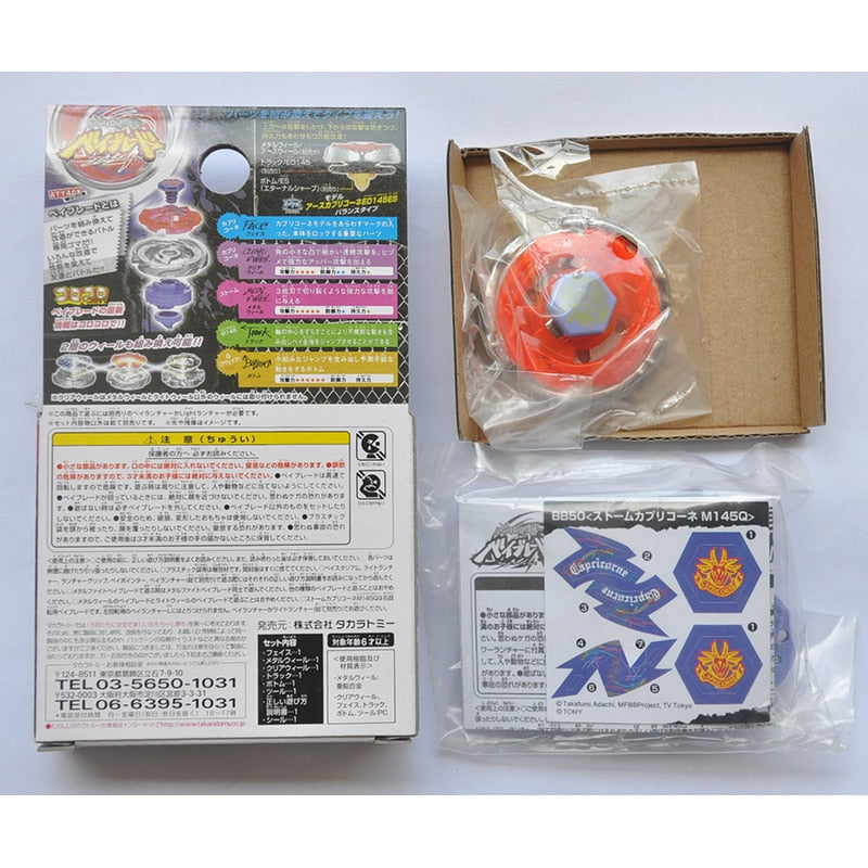 TOUPIE BEYBLADE TAKARA TOMY STORM CAPRICORNE METAL FUSION BB-50 4D