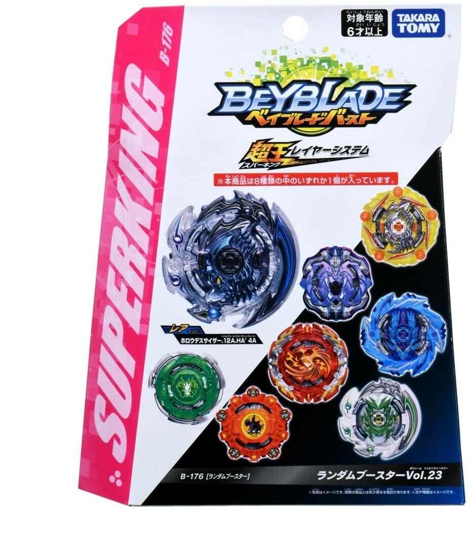 TOUPIE TAKARA TOMY Beyblade Burst Super King b-176 vol.23 Random Booster