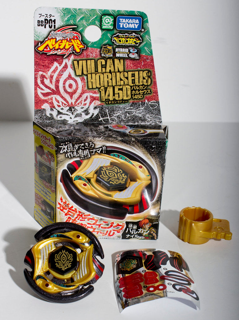 TOUPIE BEYBLADE TAKARA TOMY Vulcan Horuseus 145D Beyblade BB-P01