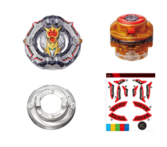 TOUPIE BEYBLADE BURST QuadDrive B-192 Greatest Raphael Over High Xtend
