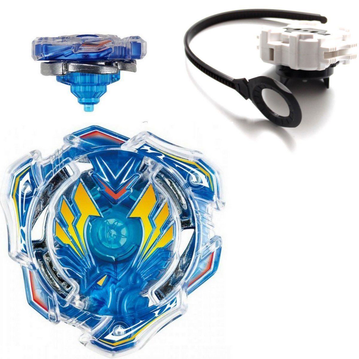 TOUPIE  BEYBLADE  BURST Valkyrie Wing Accel + lanceur - goshopbey