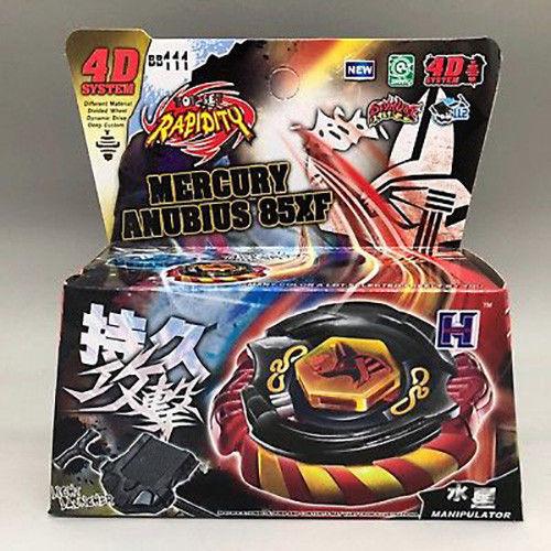 TOUPIE BEYBLADE MERCURY ANUBIUS 85XF 4D SYSTEM MODELE  RAPIDITY - goshopbey