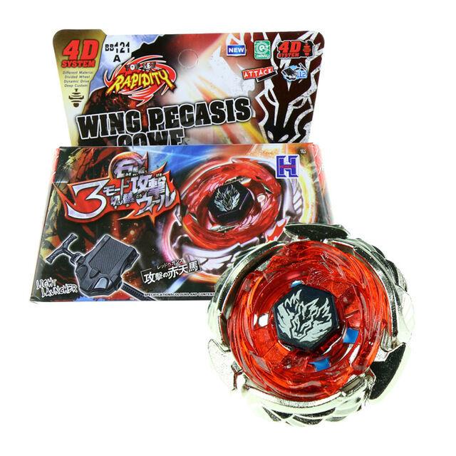 TOUPIE BEYBLADE WING PEGASIS/PEGASUS   Avec son lanceur - goshopbey