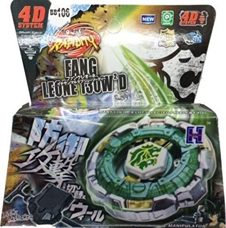 TOUPIE RAPIDITY FANG LEONE BB106  BEYBLADE 4D System Metal Master -   NEUVE - goshopbey